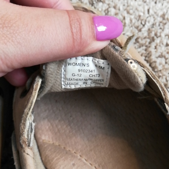 Sperry Leopard Print Boat Shoes - Picture 7 of 7